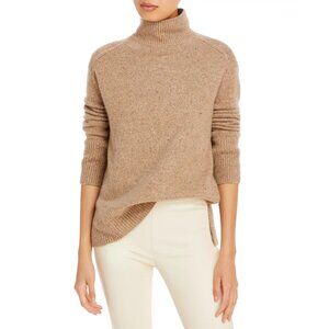 Vince Donegal Cashmere Side Slit Tunic Sweater Size M